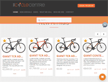 Tablet Screenshot of cyclecentre.com