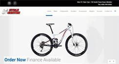 Desktop Screenshot of cyclecentre.gi