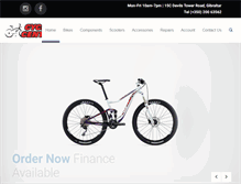 Tablet Screenshot of cyclecentre.gi